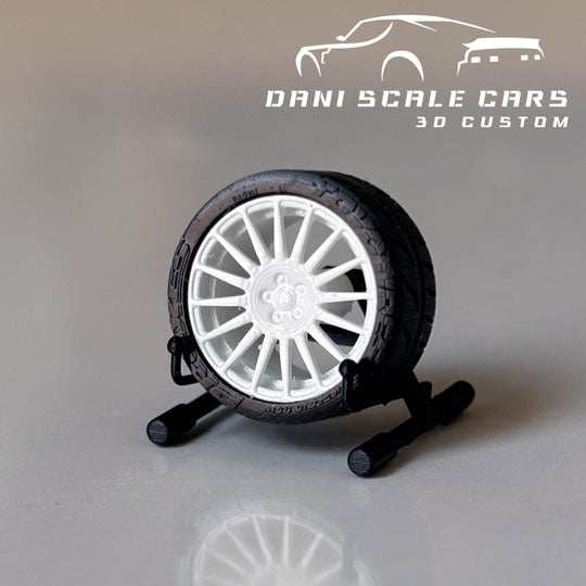 Ruedas 1/64 GSR Evo (varios colores y medidas)