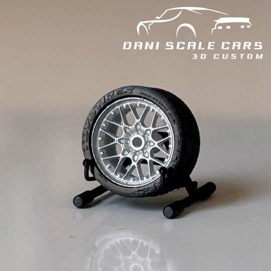 Ruedas 1/64 BBS Rs2 (varios colores y medidas)