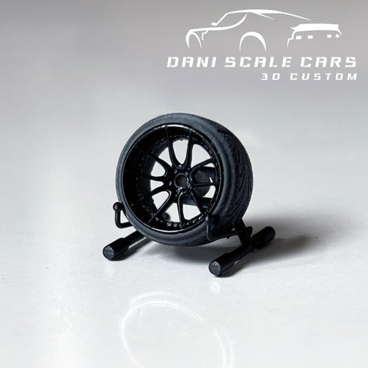 Ruedas 1/64 10.9mm Advan 15 Hot Wheels