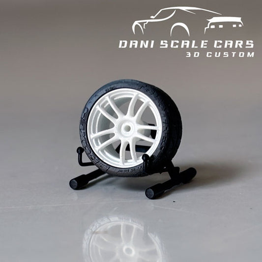 Ruedas 1/64 10.9mm modelo 2 Hot Wheels