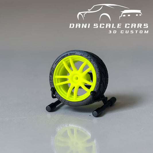 Ruedas 1/64 10.9mm modelo 2 Hot Wheels