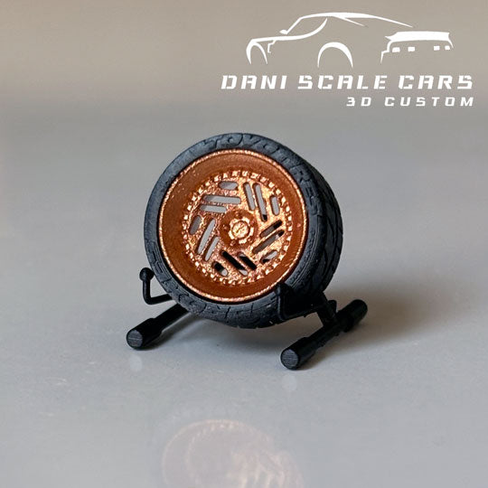 Ruedas 1/64 Rotiform IDK (varios colores y medidas)