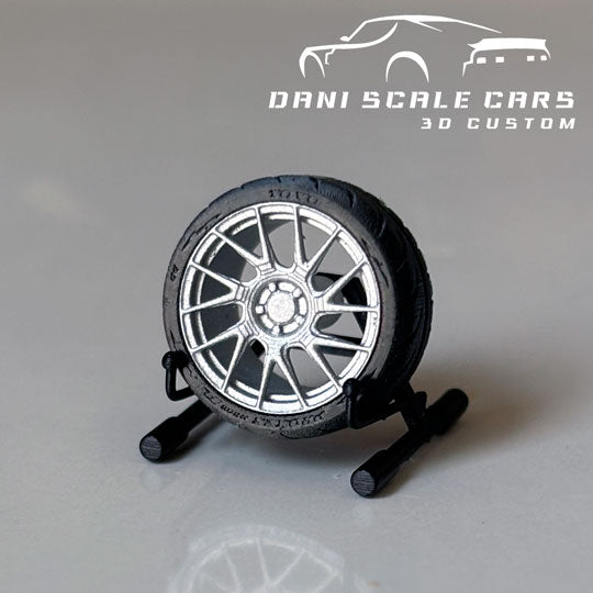 Ruedas 1/64 Enkei TM7 (varios colores y medidas)