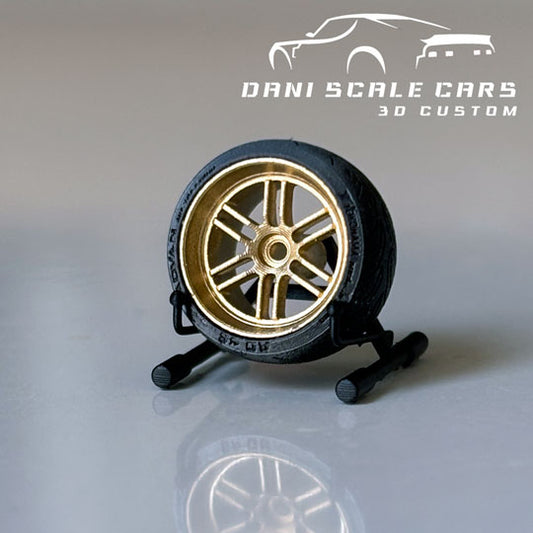 Ruedas 1/64 Enkei RPF1 (varios colores y medidas) Hot Wheels
