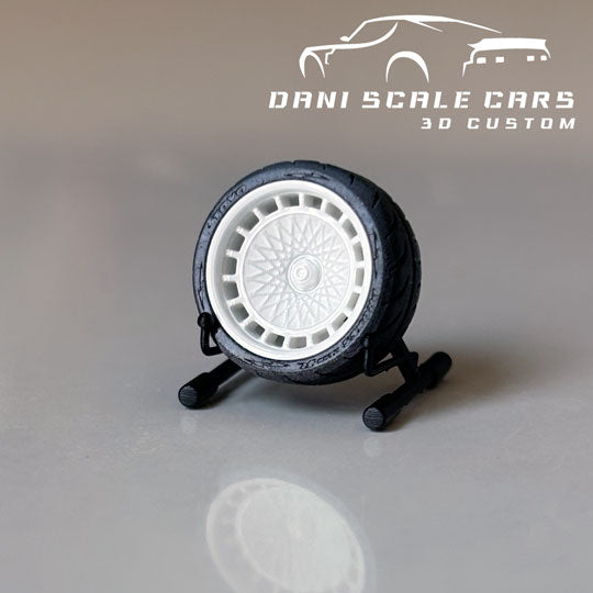 Ruedas 1/64 BBS Turbo(varios colores y medidas)