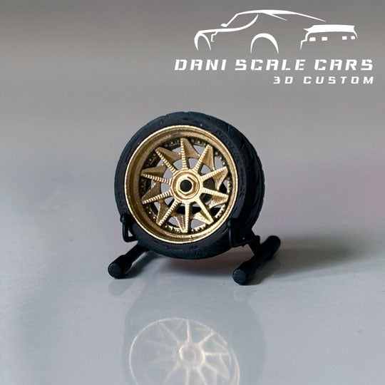 Ruedas 1/64 RWB CVT (varios colores y medidas)