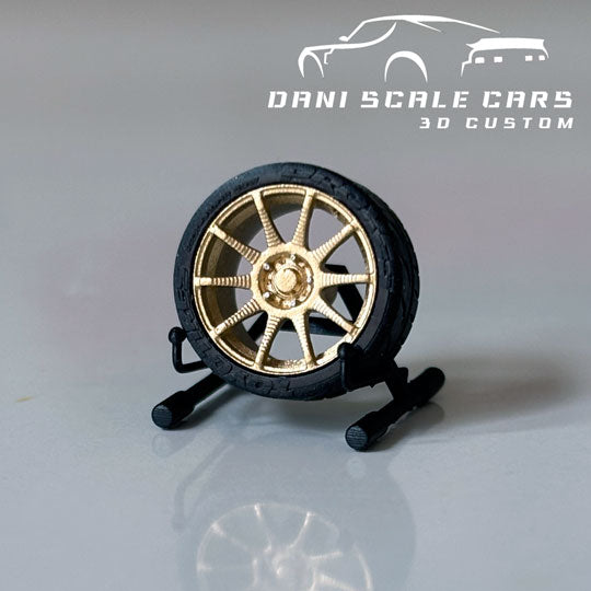 Ruedas 1/64 Motegi SP (varios colores y medidas)