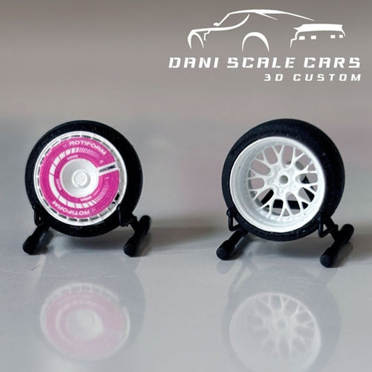 Ruedas 1/64 Rotiform Aerodisc 10 Hot Wheels