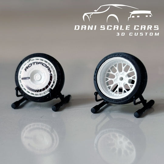 Ruedas 1/64 Rotiform Aerodisc 12