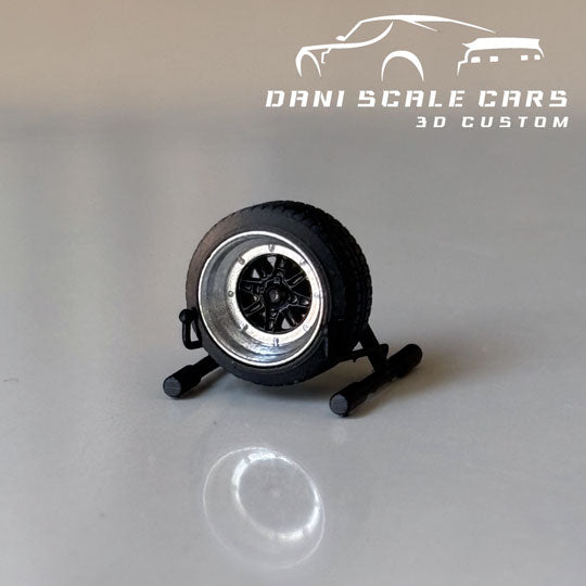 Ruedas 1/64 10mm SSR