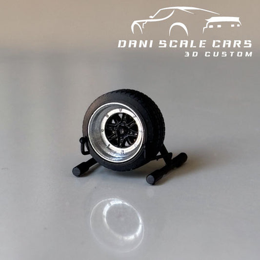 Ruedas 1/64 10mm SSR Hot Wheels