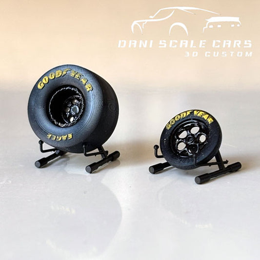 Ruedas 1/64 Drag modelo 2 (varios colores) Hot Wheels