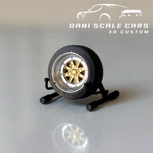 Ruedas 1/64 10mm SSR