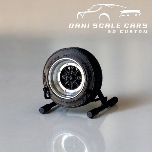 Ruedas 1/64 11.1mm SSR Hot Wheels