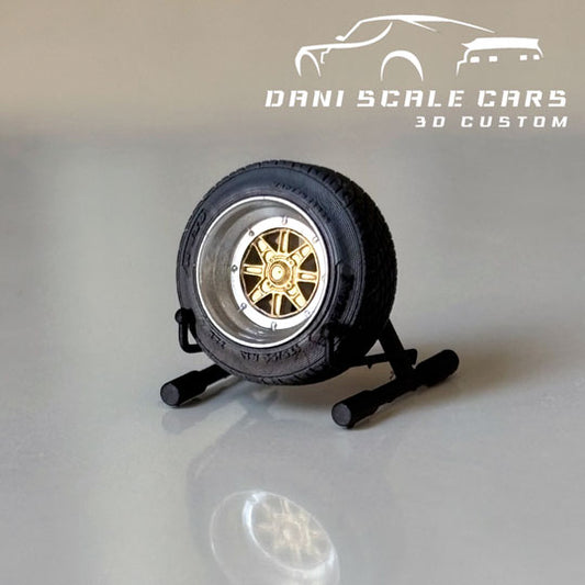 Ruedas 1/64 11.1mm SSR Hot Wheels
