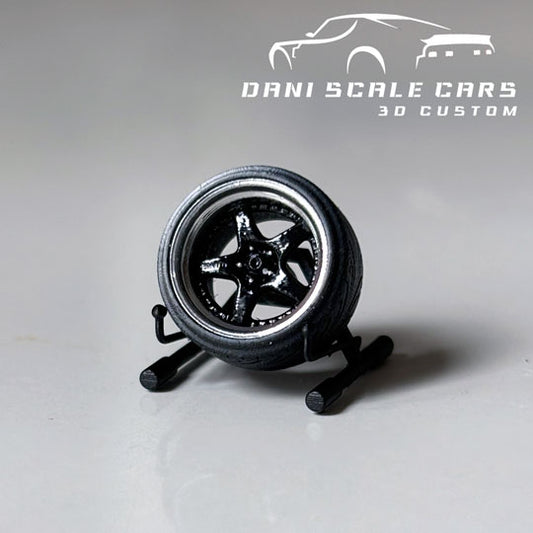 Ruedas 1/64 Nismo (varios colores y medidas) Hot Wheels