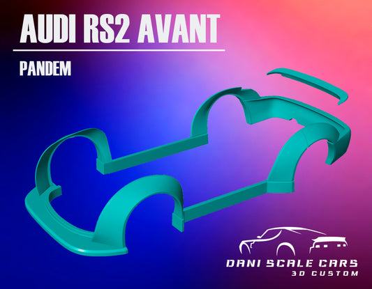 Audi RS2 Avant Pandem Bodykit Hot Wheels