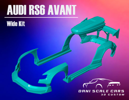 Audi RS6 Avant Wide Bodykit Hot Wheels