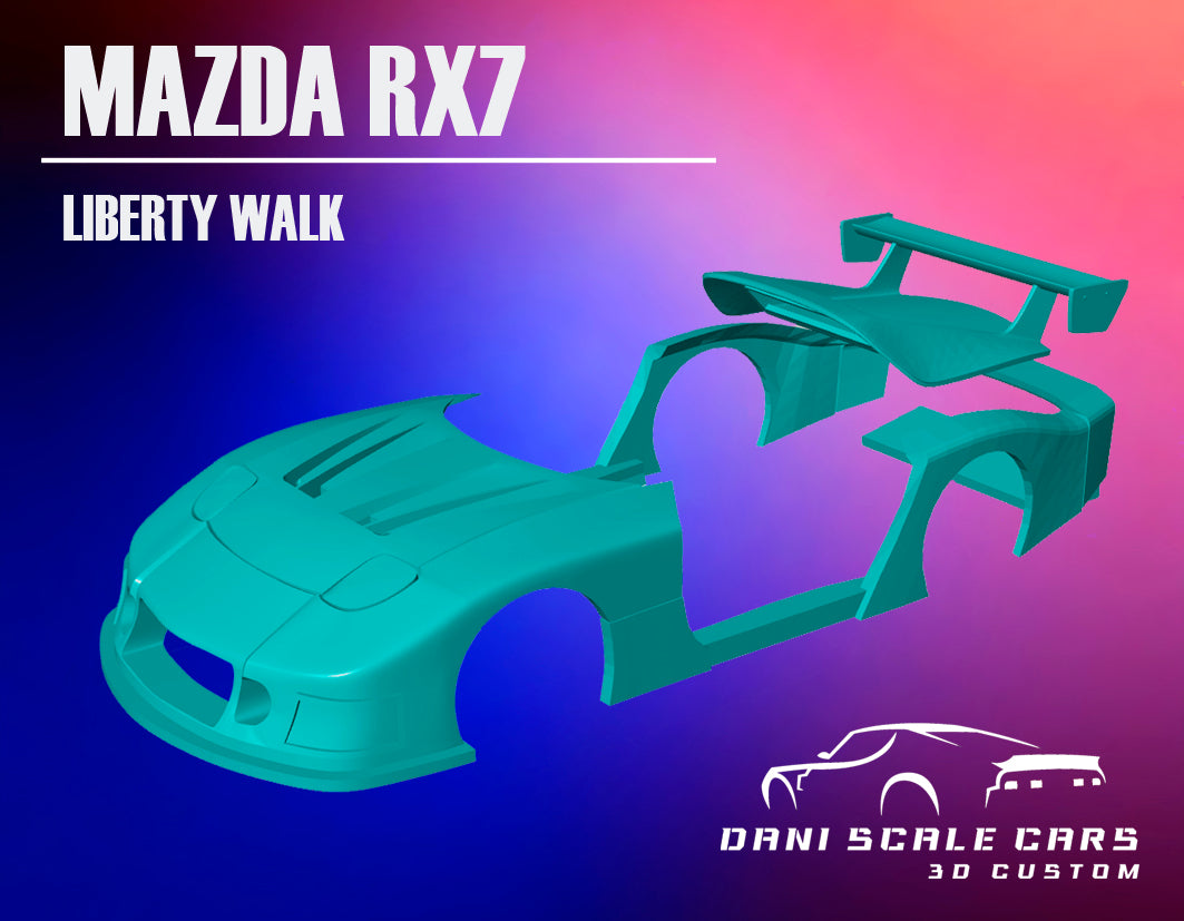 Mazda RX7 Liberty Walk Super Silhoute