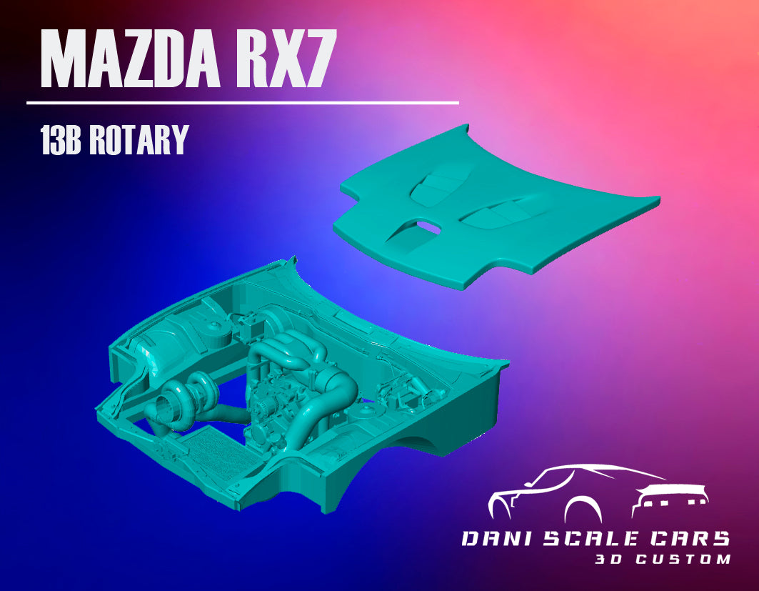 Mazda RX7 Rocket Bunny Bodykit