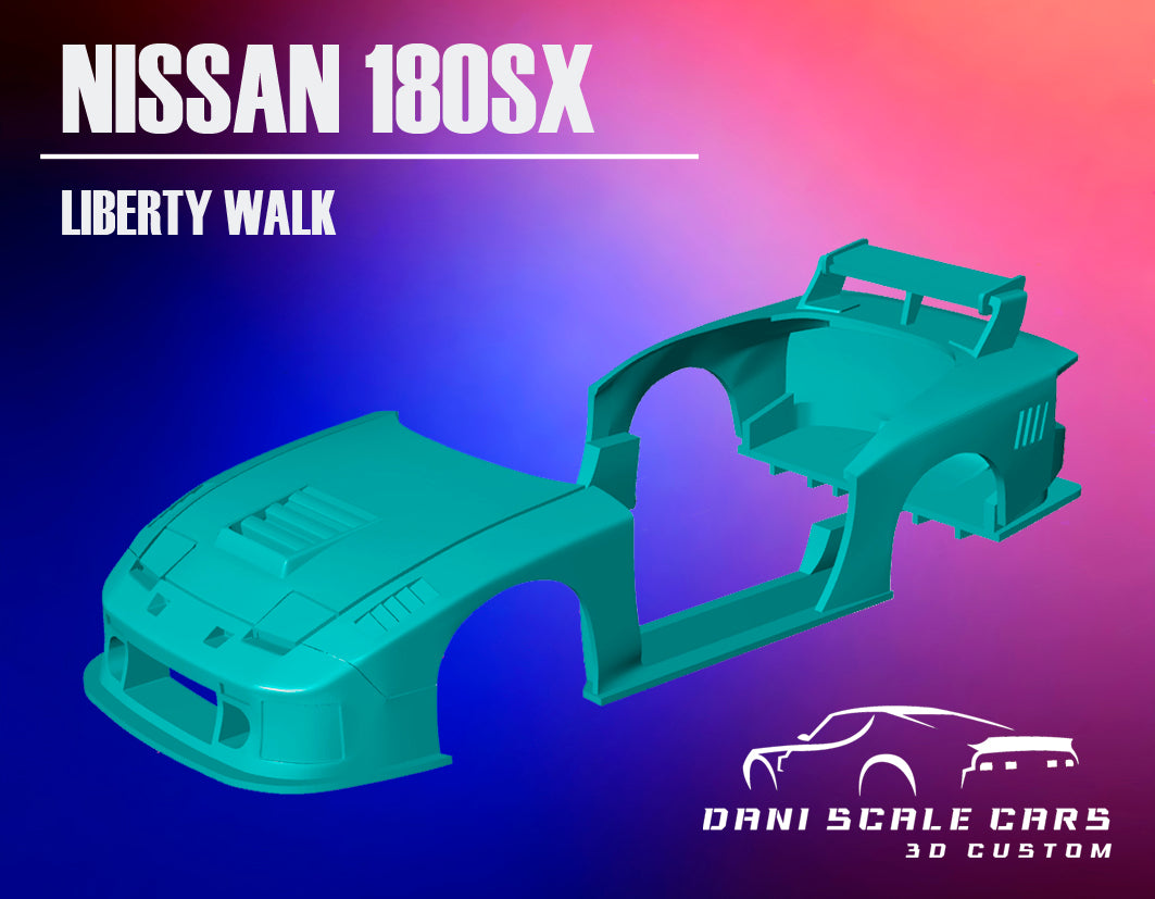 Nissan 180SX Liberty Walk bodykit
