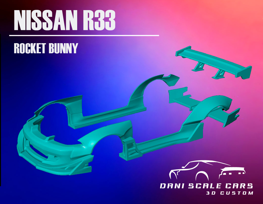 Nissan Skyline R33 Rocket Bunny