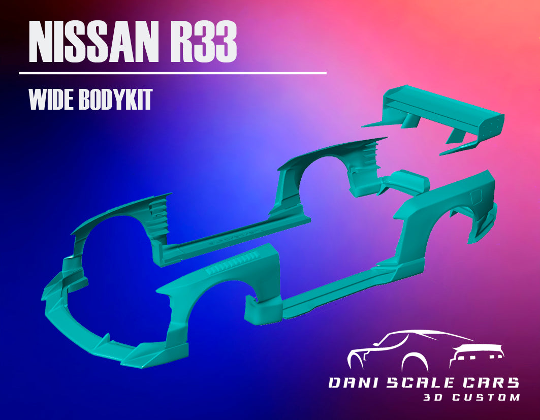 Nissan R33 Bodykit  Wide