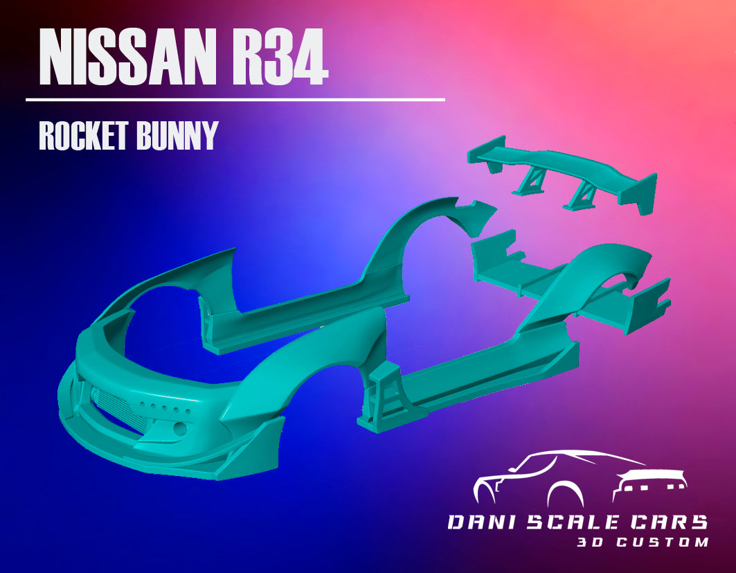 Nissan Skyline R34 Rocket Bunny